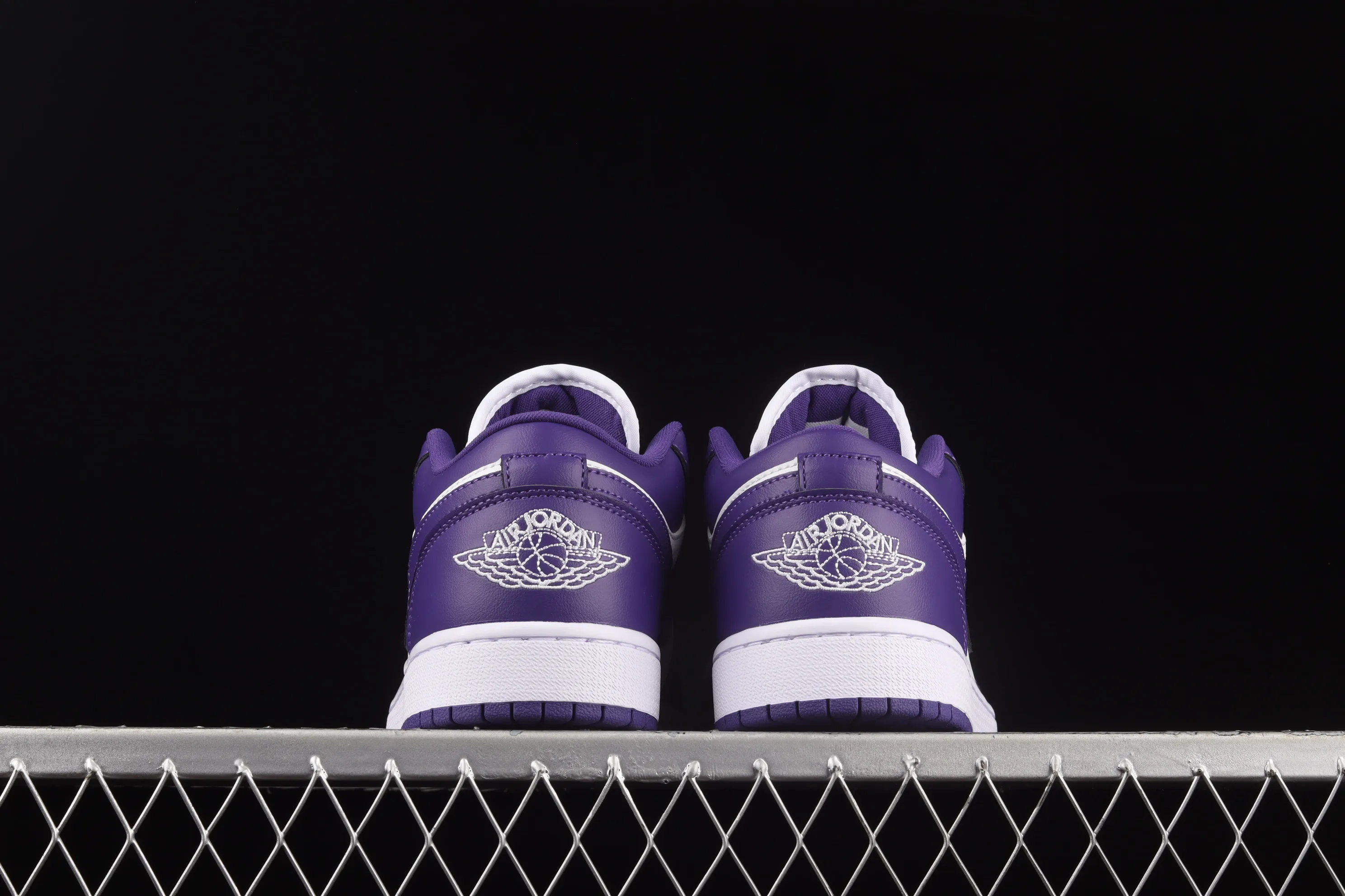 All categories Air Jordan Jordan series basketball shoes Air Jordan 1 Low Air Jordan AJ1 Low AJ1 Joe 1 white and purple low-top cultural leisure sports basketball shoes DC0774-500